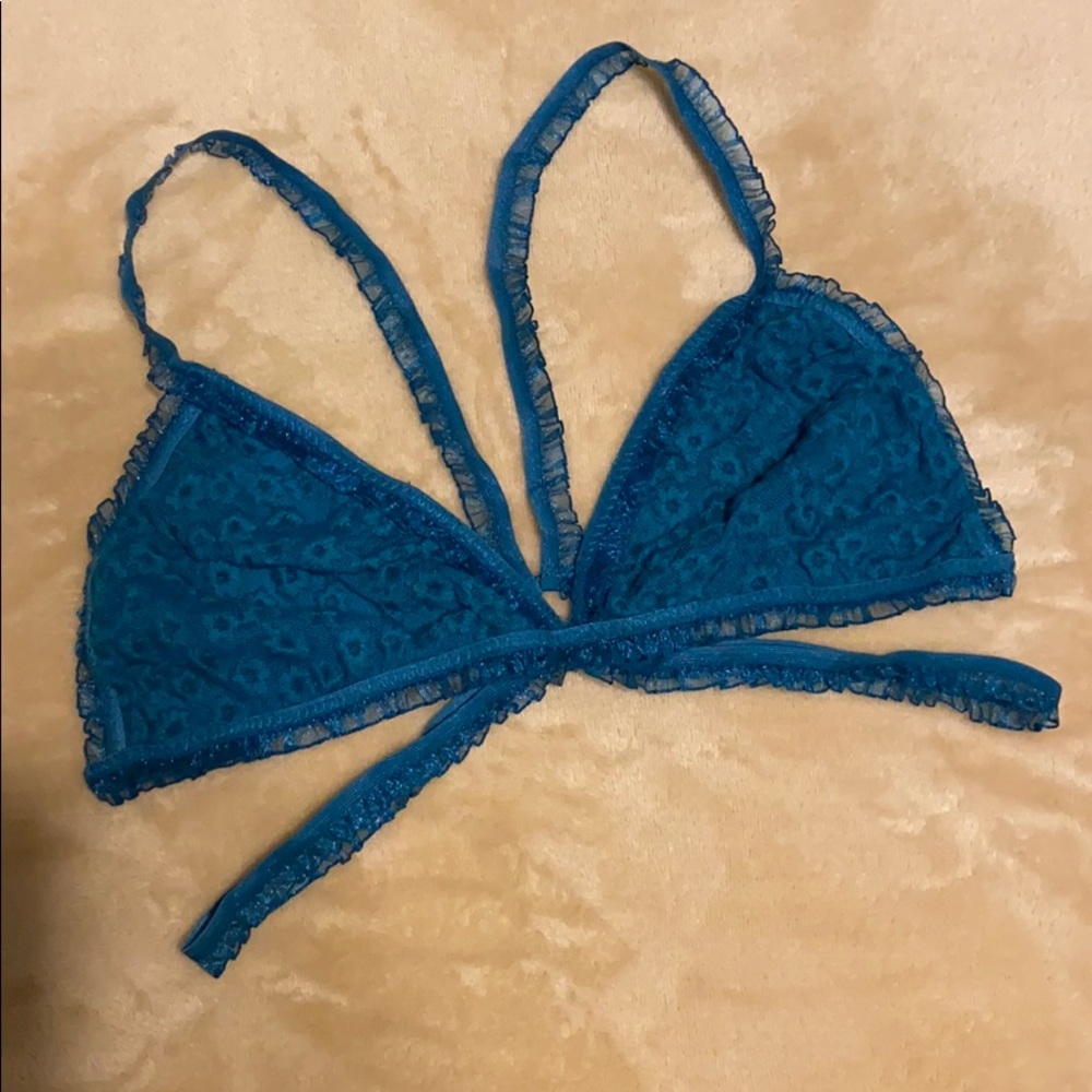 Free People Teal Blue Bralette 💙💚